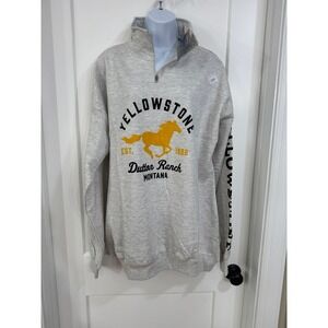 Yellowstone Dutton ranch women's 1/4 zip size‎ large
